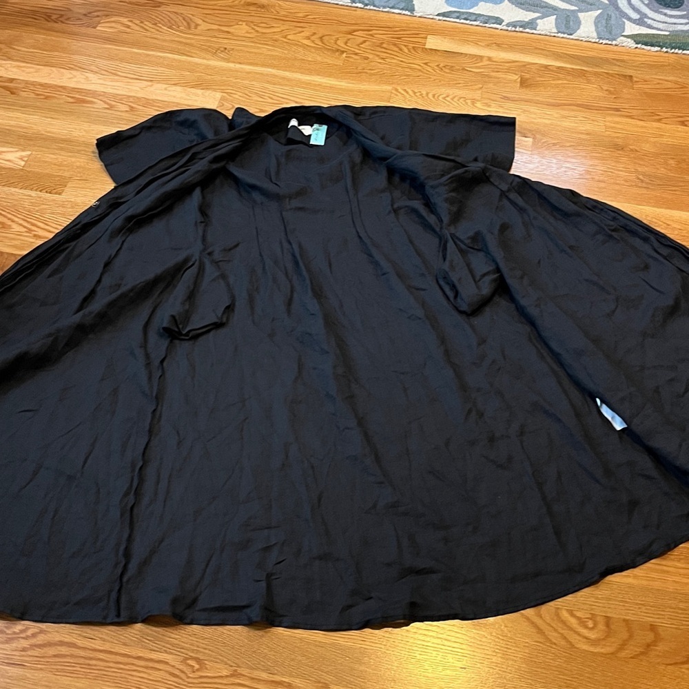 Anthropologie x Exquise Tobie Linen Midi Shirt Dress Size 1X NWT - Picture 13 of 16